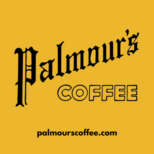 Palmour's Coffee - 3 Pack of Stickers 2.5in